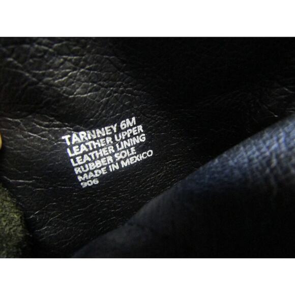 STEVE MADDEN Womens Sz 6 M Black Leather Zip Lace Up Combat High Ankle Boots - Picture 10 of 11